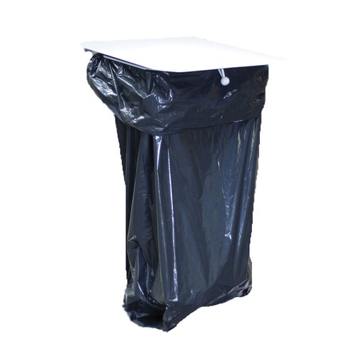 Metal wall mounted bin - mounted, bag