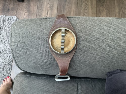 Vintage armchair ashtray - vintage, horse