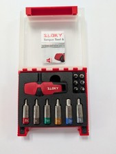 SLOKY Preset Torque Screwdriver LT Torx Combo Set (13 Pc), Red - 0-TPK01-99-06K