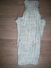 Brand new hand knitted ribbed