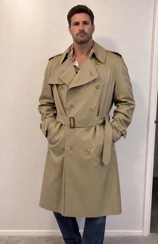 Men vintage beige - men’s, xl