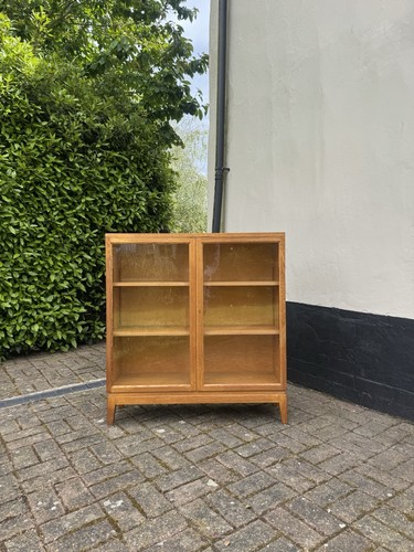 Vintage toughen glazed display - glazed,