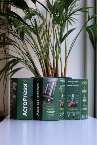 Aeropress coffee maker - aeropress, go