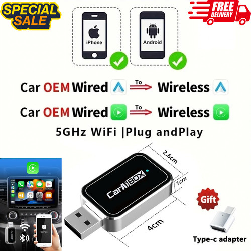 For wireless carplay - wireless,