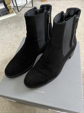 Russell And Bromley ‘ode-dry’ Black Suede Ankle Boot 39.5