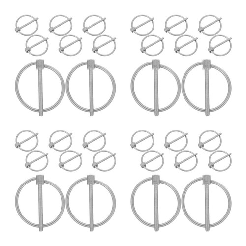 Silver stainless steel locking - stainless,