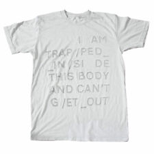 Radiohead Trapped White T-Shirt NEW OFFICIAL