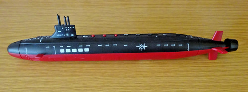Inch toy submarine with - toy,