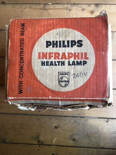Retro philips infraphil lamp - philips,
