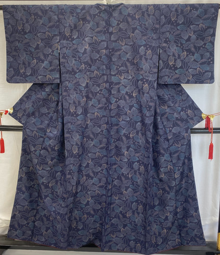 Japanese vintage kimono silk - japanese,