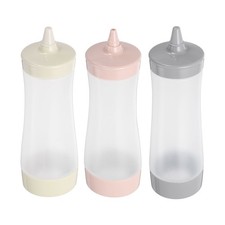 3pcs Plastic Squeeze Bottles