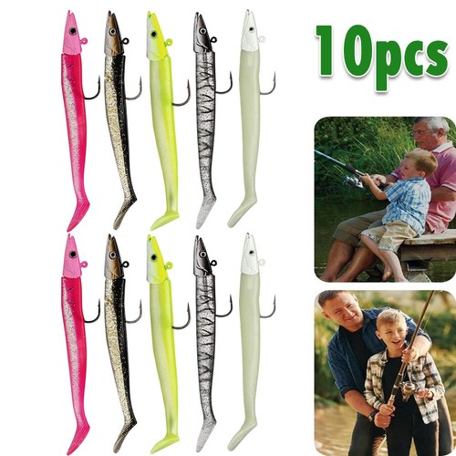 10pcs soft fishing lures - 10pcs, jig