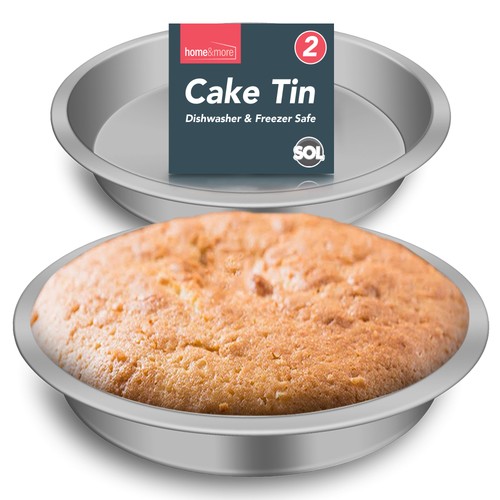 Round inch cake tin - 2, 8