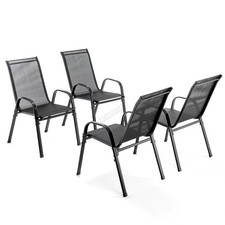 BIRCHTREE Garden Chairs Set of