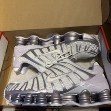Size UK 9 - Nike Shox TL White
