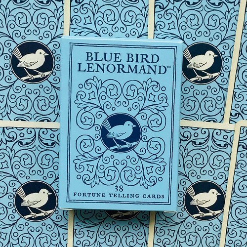Blue bird lenormand oracle - bird,