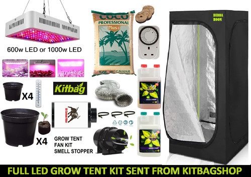 Hydroponic complete grow - grow, tent