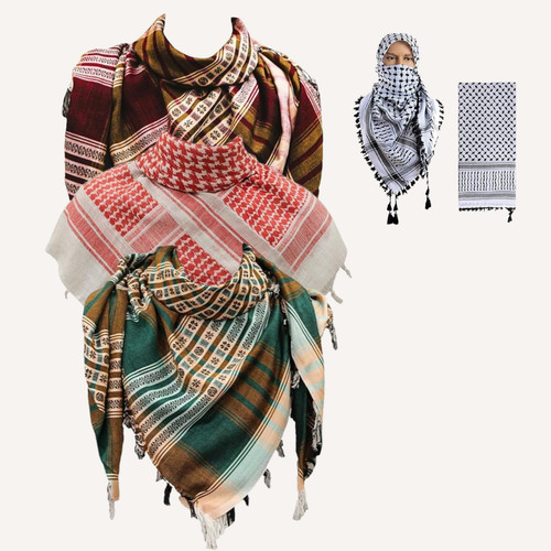Shemagh keffiyeh scarf 100 - keffiyeh, 100%