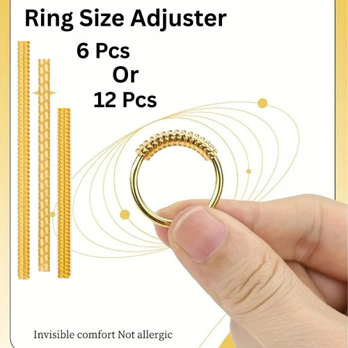 Ring size adjuster for - for, loose