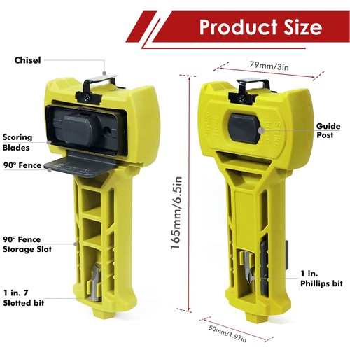 Door mortise tool kit - door, 1-3/8