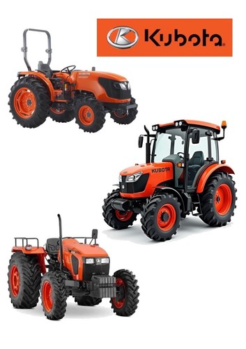 Kubota tractor inspired edible - inspired,