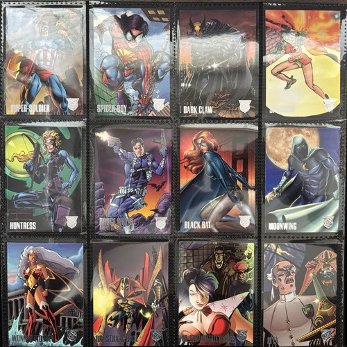 Marvel amalgam trading - marvel, dc