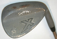 Callaway X Forged RAW wedge 52 degrees with Callaway X Forged wedge flex shaft
