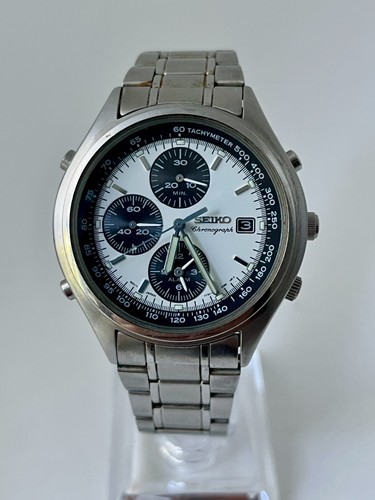 Seiko 7t32 7c60 silver - 7t32-7c60,