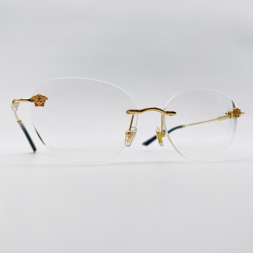Versace eyeglasses gold - versace,