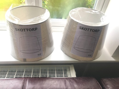 Ikea skottorp lamp shades - lamp,