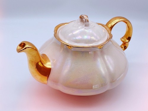 Vintage teapot burslem - teapot,
