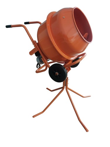 Electric cement mixer - cement,