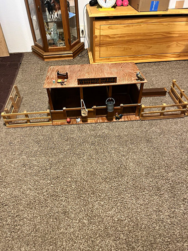 Vintage wooden stable - vintage,