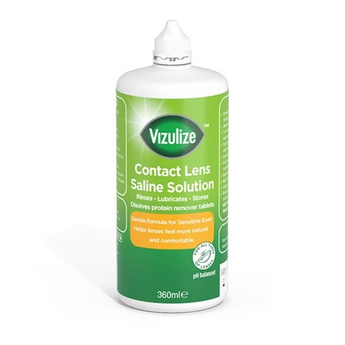 Vizulize saline solution for - vizulize,