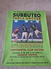 1960's -1970s VINTAGE SUBBUTEO JOB LOT  TEAMS, SOME SPARES ETC