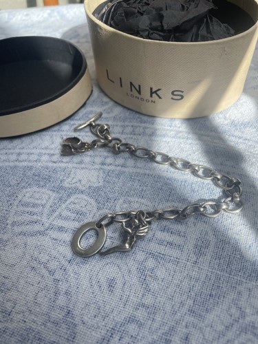 Links london charm - london, bracelet