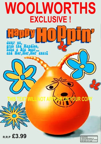 Woolworth space hopper - space,