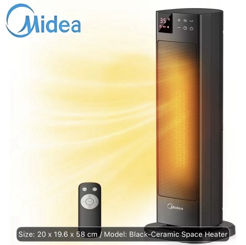Midea 2000w ceramic fan heater - midea,