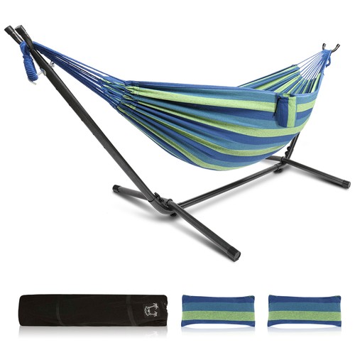 Double hammock set with - double,