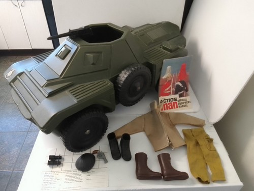 Vintage action man armoured - vintage,