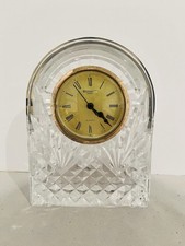 WATERFORD MANTLE CLOCK LARGE 6