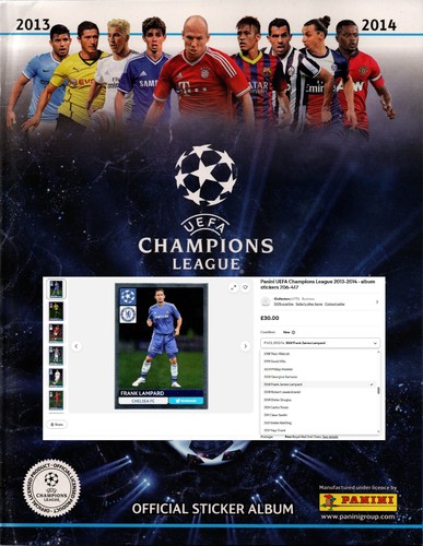 Panini uefa champions - panini,