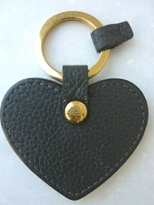 Mulberry Heart Keyring in Dark