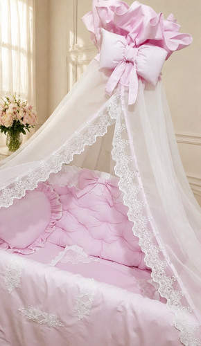 Crown chiffon canopy - for, baby