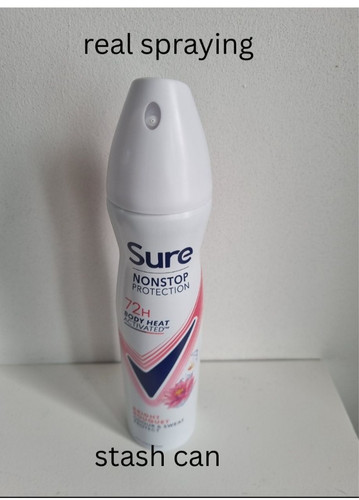 Stash can spraying deodorant - stash,