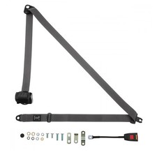 Front Automatic Seat Belt For Vauxhall Magnum Coupe 1970-1979 Grey