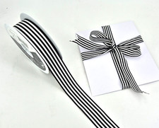 Black Berisfords Pencil Stripe