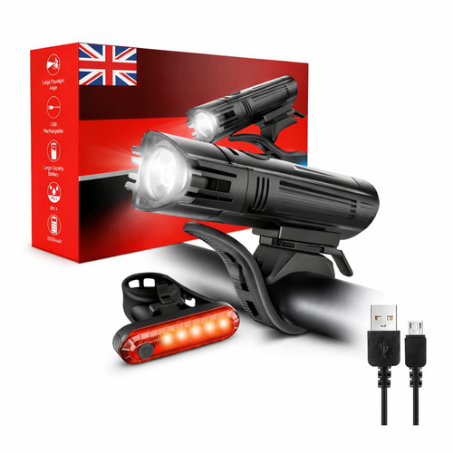 Led mountain bike light - bike, usb
