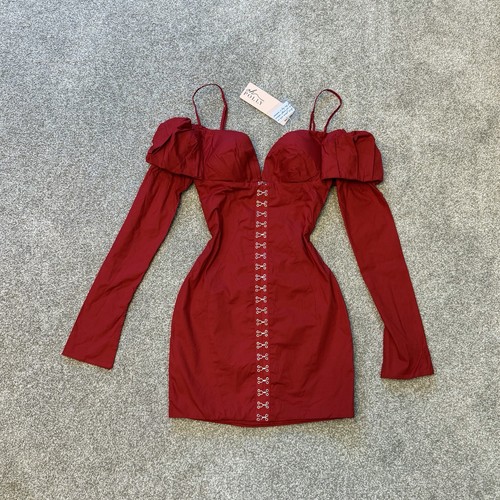 Polly red corset style - red,