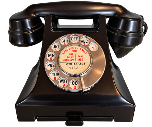 Antique collectable telephone - antique,